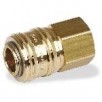 Quick couplings with internal thread