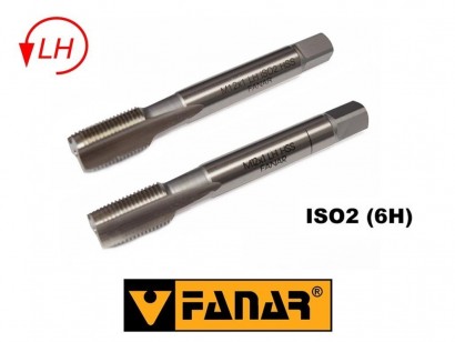 Left-sided hand tap M 8x0,75(fine) HSS DIN2181 / 2 - set, FANAR