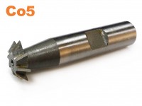 Inverted dovetail HSSCo5 milling cutter , DIN1833B