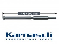 Centering pin 7.98 x 205mm two-piece, Karnasch