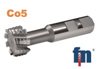 T-slot cutter HSSCo5 , type NR-F , 2-weldon , CSN 222180