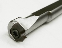 Right-sided grooving lathe TIPSR holder for MLG10 inserts