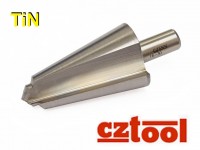 Two-stage conical drilling mandrel HSS/E TiN , CZTOOL
