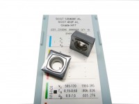 Interchangeable insert SCGT 120408F-AL HF7, PRAMET