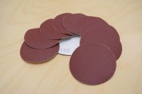 Sanding disc 75 mm with Velcro - set of 10 pcs