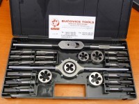 Set of left set hand taps and threaded eyes M12 - M20 HSS LH, CZTOOL