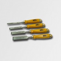 Chisels with quality beech handle - set of 4 pieces