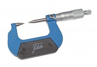 Caliper micrometer 0-25mm pointed stylus 30°, Schut