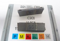 Interchangeable insert DGN 2202J IC908, Iscar