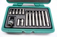Hex bit set 10mm, 4-12mm with 1/2 "adapter, HONITON