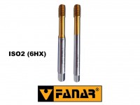 Forming tap M - HSSE-PM TiN ISO2(6HX) without lubrication groove, FANAR