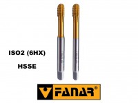 Forming tap M - HSSE TiN ISO2(6HX) SR, DIN2174, ČSN 223052, FANAR