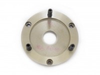 100mm flange for Chinese lathes with 70mm shoulder and 82mm screw axis for ITEM chucks