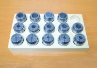 Set of sealed collets ER25 - 3-16mm(14pcs)
