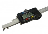 Digital caliper with small jaws 140mm, for internal recesses
