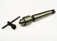 Drill chuck 0.3 - 4 mm with JT0 taper with MK2 mandrel handle