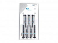 Set of 7 professional mini flat and Phillips screwdrivers WITTRON, WITTE