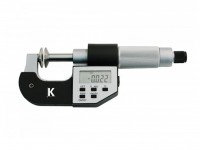 Digital caliper micrometer with plate contacts, KMITEX
