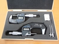 Digital caliper micrometer set 0-25; 25-50 mm IP65, 293-966-30, Mitutoyo