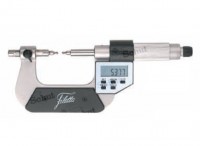 Digital gear micrometer for interchangeable contacts, Schut