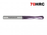 Carbide drill diameter tolerance m7 140 ° for drilling 55-70HRC, Karnasch