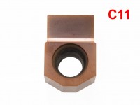 Carbide slotting groove insert HSSE-PM - tol. C11
