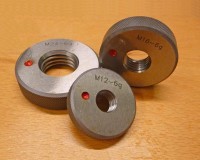 Thread gauge - ring M8 6g - scrap, KMITEX