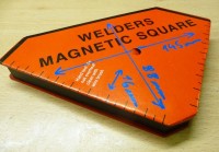 Angle magnet, magnetic clamp 145x87x16mm 70 / 40kg - angles 90°, 135°, 45°