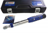Torque wrench 5-25Nm 1/4 "TONA Expert E100105T calibrated