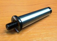 Mandrel for drill chuck with 3/8 inch 24 UNF thread, MK2 taper - for clamping in a milling