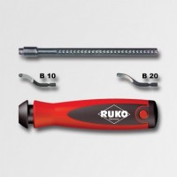 Deburrer - MINI deburrer with a knife, for E-type knives, RUKO