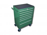 Assembly trolley for tools, metal, on wheels