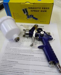 MINI HVLP paint spray gun 150ml 3.5-4.8 bar