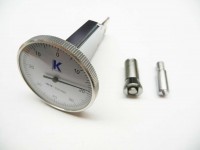 Lever gauge - pupitas, alarm clock 40mm vertical, KMITEX