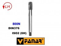 Machine tap M18 left HSSE ISO2(6H) DIN376 with chip breaker, FANAR
