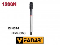 Machine tap M16x1,0 HSSE PM-FAN TiAlSiN ISO3(6G) DIN374 with chip breaker, FANAR
