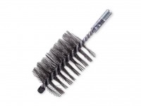 Brush 35x100mm with M10 thread, stainless steel wire 0.3mm