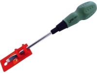EXTOL PREMIUM 4x75mm flat magnetic screwdriver