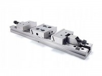 Precise modular vice 100mm with two movable jaws