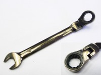 Ratchet wrench with 8mm ring spanner, PROTECO