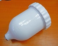 Replacement container for large HVLP spray gun 600ml, PROTECO