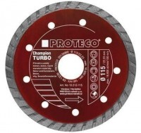 Diamond cutting disc 150mm solid segment TURBO CHAMPION, PROTECO