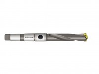 ISO296 taper shank drill with helical groove, Karnasch