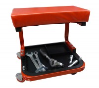 Mobile seat with wheels 355x365mm