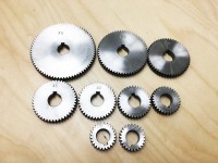 Set of 9 gears for metric threads and feeds to the MN80 lathe