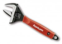 Wrench adjustable 0-38mm for plumbers, FORTUM
