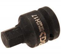 Plug-in head 3/4 Allen key H 17 industrial Cr-Mo, BGS