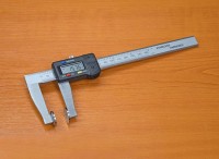 Digital caliper 150mm with disc styluses dia. 20mm