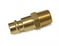 Mandrel with 1/4 "NPT male thread for quick coupling - brass