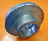 Flange for lathe MN80, dia. 125mm for universal chuck, blank